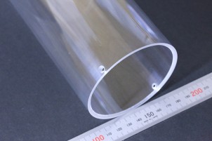 樹脂加工　プラスチック加工　透明ポリカーボネートパイプ