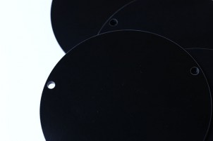 樹脂加工　プラスチック加工　紙ベーク(黒)