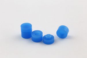 樹脂加工　プラスチック加工　アクリル（ブルー）　コストダウン