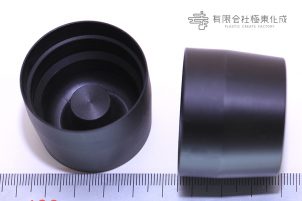 樹脂加工　プラスチック加工　PP(黒)　コストダウン　大阪